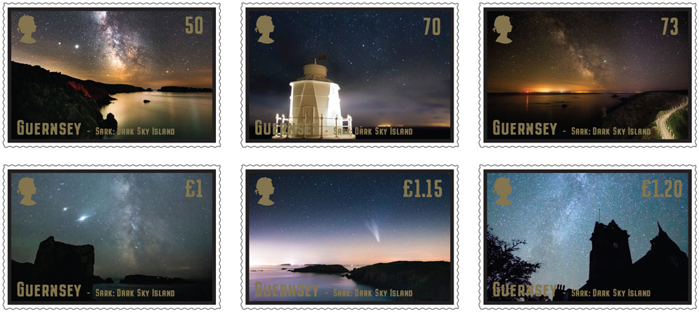 Set of 6 stamps